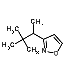 CAS#: 92001-46-2， 3-(3,3-Dimethyl-2-butanyl)-1,2-oxazole
