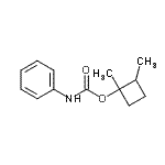 CAS#: 92040-82-9， 1,2-Dimethylcyclobutyl phenylcarbamate