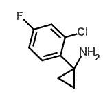 CAS 登录号：920501-75-3， 1-(2-氯-4-氟苯基)环丙胺