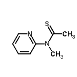 CAS#: 92053-37-7， N-Methyl-N-(2-pyridinyl)ethanethioamide