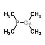 CAS#: 92063-66-6， (Dimethylphosphino)(dimethyl)gallium