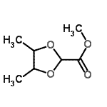 CAS#: 92064-05-6， Methyl 4,5-dimethyl-1,3-dioxolane-2-carboxylate