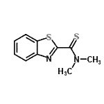 CAS#: 92081-78-2， N,N-Dimethyl-1,3-benzothiazole-2-carbothioamide