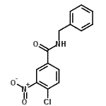 结构式 CAS# 92102-83-5, N-苄基-4-氯-3-硝基苯甲酰胺