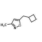 CAS#: 921588-27-4， 5-(Cyclobutylmethyl)-3-methyl-1,2-oxazole