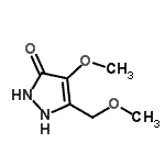 CAS#: 92214-38-5， 4-Methoxy-5-(methoxymethyl)-1,2-dihydro-3H-pyrazol-3-one