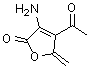 CAS#: 92220-25-2， 4-Acetyl-3-amino-5-methylene-2(5H)-furanone