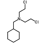 CAS#: 92244-83-2， 2-Chloro-N-(2-chloroethyl)-N-(cyclohexylmethyl)ethanamine