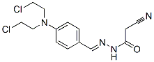 CAS#: 92298-18-5， N-[[4-[Bis(2-Chloroethyl)Amino]Phenyl]Methylideneamino]-2-Cyano-Acetam Ide