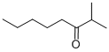 structure of CAS# 923-28-4, n-Amyl isopropyl ketone;3-Octanone, 2-Methyl-;Isopropyl Pentyl Ketone;2-Methyl-3-Octanone