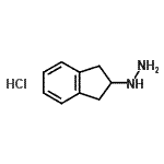 CAS#: 92403-21-9， 2,3-Dihydro-1H-inden-2-ylhydrazine hydrochloride (1:1)