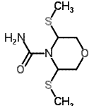 CAS 登录号：92503-11-2， 3,5-二(甲硫基)-4-吗啉甲酰胺