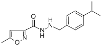 CAS#: 92649-60-0， 2-(p-Isopropylbenzyl)5-Methyl-3-Isoxazolecarboxylic Acid Hydrazide