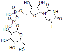 CAS 登录号：92748-40-8， 5-氟尿苷半乳糖 5'-二磷酸酯