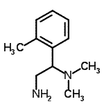 structure of CAS# 928000-19-5, N<sup>1</sup>,N<sup>1</sup>-Dimethyl-1-(2-methylphenyl)-1,2-ethanediamine;1,2-ethanediamine, N<sup>1</sup>,N<sup>1</sup>-dimethyl-1-(2-me<wbr>thylpheny<wbr>l);MFCD09261967;N<sup>1</sup>,N<sup>1</sup>-dimethyl<wbr>-1-(2-met<wbr>hylphenyl<wbr>)-1,2-eth<wbr>anediamine