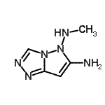 CAS#: 928338-50-5， N<sup>5</sup>-Methyl-5H-pyrazolo[5,1-c][1,2,4]triazole-5,6-diamine