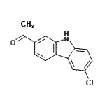 CAS#: 92841-22-0， 1-(6-Chloro-9H-carbazol-2-yl)ethanone