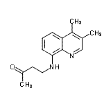CAS#: 92869-89-1， 4-[(3,4-Dimethyl-8-quinolinyl)amino]-2-butanone
