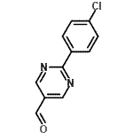 CAS#: 928713-84-2， 2-(4-Chlorophenyl)-5-pyrimidinecarbaldehyde