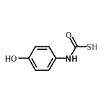 CAS#: 92903-52-1， (4-Hydroxyphenyl)carbamothioic S-acid