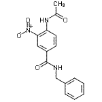 CAS#: 92968-87-1， 4-Acetamido-N-benzyl-3-nitrobenzamide