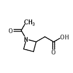CAS#: 92992-13-7， (1-Acetyl-2-azetidinyl)acetic acid