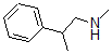 structure of CAS# 93-88-9, Phenpromethaminum;N-Methyl-2-Phenyl-Propan-1-Amine;Methyl-(2-Phenylpropyl)Amine;Bas 00525113