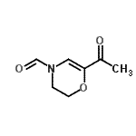 CAS#: 93172-33-9， 6-Acetyl-2,3-dihydro-4H-1,4-oxazine-4-carbaldehyde