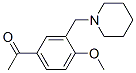 CAS#: 93201-36-6， 1-[4-Methoxy-3-(Piperidin-1-Ylmethyl)Phenyl]Ethanone