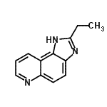 CAS#: 93201-86-6， 2-Ethyl-1H-imidazo[4,5-f]quinoline