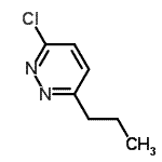 CAS#: 93216-58-1， 3-Chloro-6-propylpyridazine