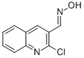 structure of CAS# 93299-49-1, 2-Chloro-3-Quinolinecarboxaldehyde Oxime;2-CHLORO-3-(HYDROXYIMINOMETHYL)-QUINOLINE;2-CHLORO-3-QUINOLINECARBOXALDEHYDE OXIME;2-Chloroquinoline-3-Carboxaldehyde Oxime