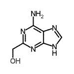 CAS#: 933069-29-5， (6-Amino-1H-purin-2-yl)methanol