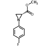 CAS#: 933453-51-1， Methyl (2R)-1-(4-fluorophenyl)-2-aziridinecarboxylate