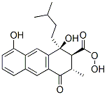 CAS#: 93361-67-2， (1S,2S,3S)-1,8-Dihydroxy-3-Methyl-1-(3-Methylbutyl)-4-Oxo-2,3-Dihydroanthracene-2-Carboperoxoic Acid