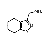 CAS#: 933743-89-6， 1-(4,5,6,7-Tetrahydro-1H-indazol-3-yl)methanamine