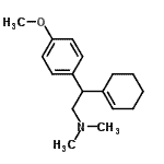 CAS#: 93413-57-1， 2-(1-Cyclohexen-1-yl)-2-(4-methoxyphenyl)-N,N-dimethylethanamine