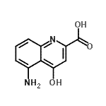 CAS#: 93445-70-6， 5-Amino-4-hydroxy-2-quinolinecarboxylic acid