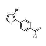 CAS#: 934570-50-0， 4-(3-Bromo-2-thienyl)benzoyl chloride