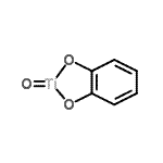 structure of CAS# 93459-84-8, [1,2-Benzenediolato(2-)-kappa<sup>2</sup>O<sup>1</sup>,O<sup>2</sup>](oxo)titanium;[1,2-Benzenediolato(2-)-O,O']oxotitanium