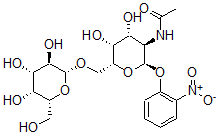 CAS#: 93496-42-5， 2-Nitrophenyl-2-Acetamido-2-Deoxy-6-O-beta-Galactopyranosyl-alpha-Galactopyranoside
