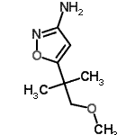 CAS#: 93509-70-7， 5-(1-Methoxy-2-methyl-2-propanyl)-1,2-oxazol-3-amine