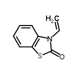 CAS#: 93549-69-0， 3-Vinyl-1,3-benzothiazol-2(3H)-one