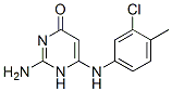 CAS#: 93606-35-0， 2-Amino-6-[(3-Chloro-4-Methyl-Phenyl)Amino]-1H-Pyrimidin-4-One
