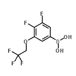 CAS#: 936250-24-7， [3,4-Difluoro-5-(2,2,2-trifluoroethoxy)phenyl]boronic acid