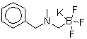 结构式 CAS# 936329-96-3, N-苄基-N-甲基-氨基甲基三氟硼酸钾