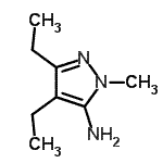 CAS#: 936940-25-9， 3,4-Diethyl-1-methyl-1H-pyrazol-5-amine