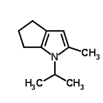 CAS#: 93698-76-1， 1-Isopropyl-2-methyl-1,4,5,6-tetrahydrocyclopenta[b]pyrrole