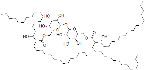 CAS#: 93714-04-6， 6,6'-Di-O-(3-hydroxy-1-oxo-2-tetradecyloctadecyl)-alpha-Mannopyranosyl-alpha-Mannopyranoside