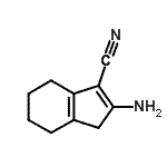 CAS#: 937647-66-0， 2-Amino-4,5,6,7-tetrahydro-1H-indene-3-carbonitrile